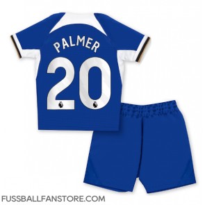 Chelsea Cole Palmer #20 Replik Heimtrikot Kinder 2023-24 Kurzarm (+ Kurze Hosen)